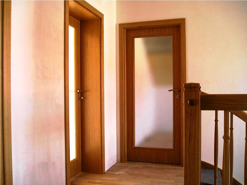 Interiérové dveře a obložková zárubeň,Dveře Inspira B22 , přírodní dýha Dub, Klika Richter RKL 1977 nerez, 